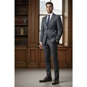 Magnanni Leyton Medallion Toe Brown Oxfords Men's Size 12